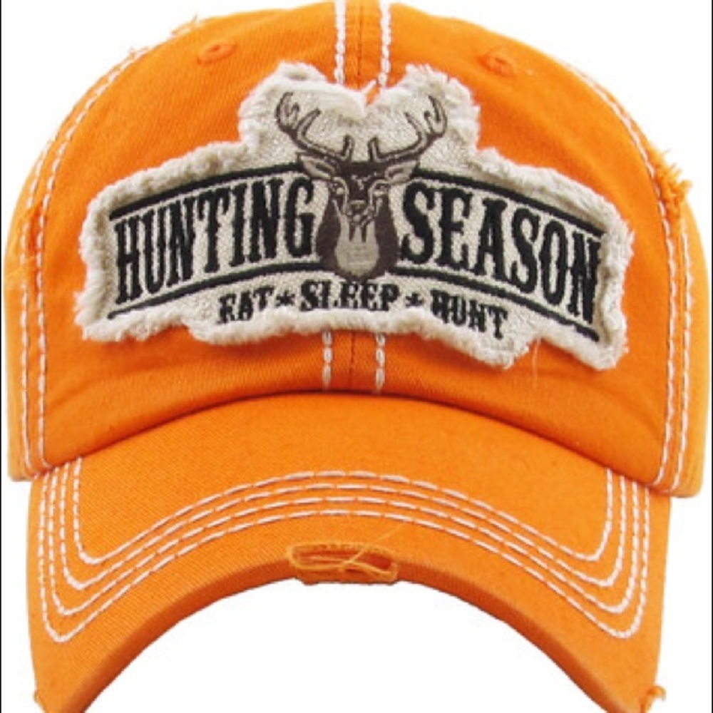 HUNTING SEASON   Eat-Sleep-Hunt   Baseball Cap